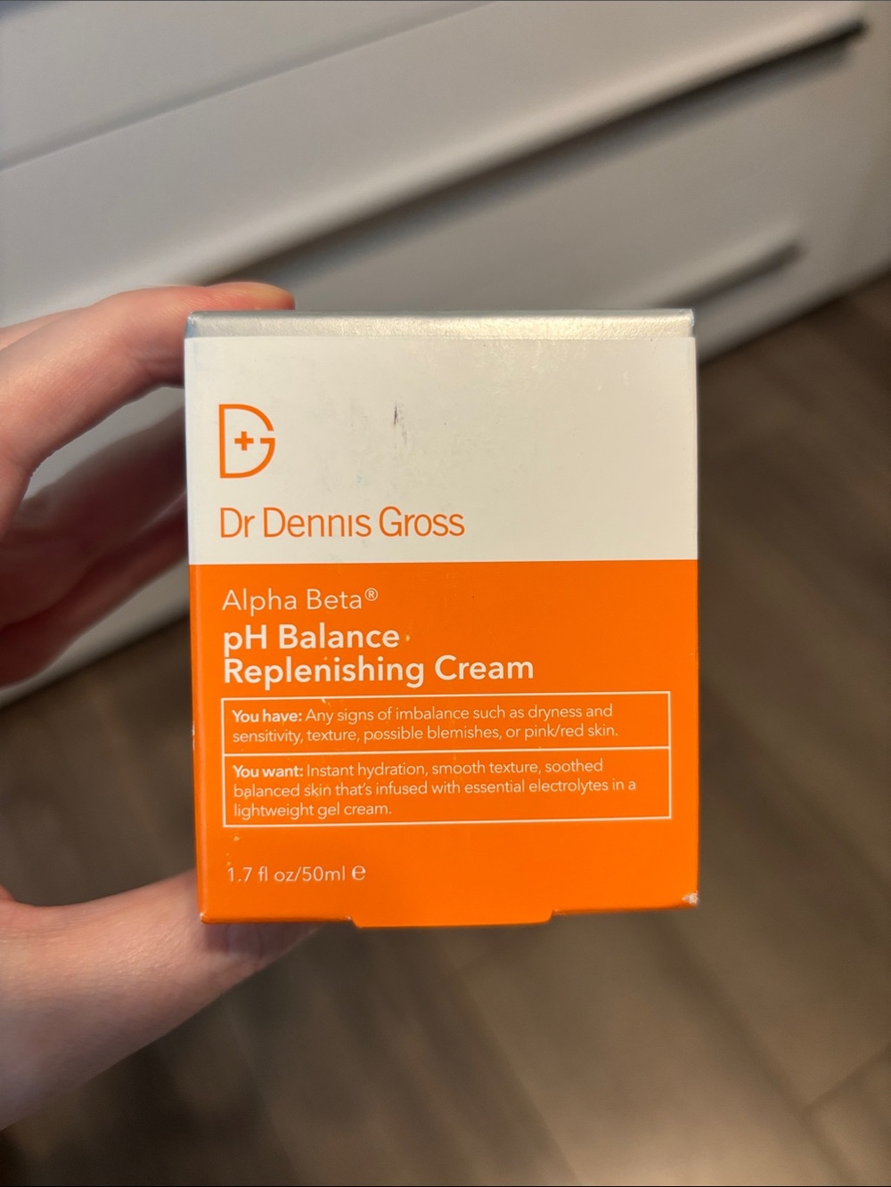 Dr Dennis Gross Alpha Beta pH Balance Replenishing Cream — Orange